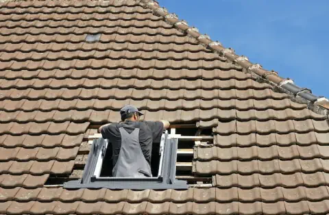 Pose de velux - Oizé